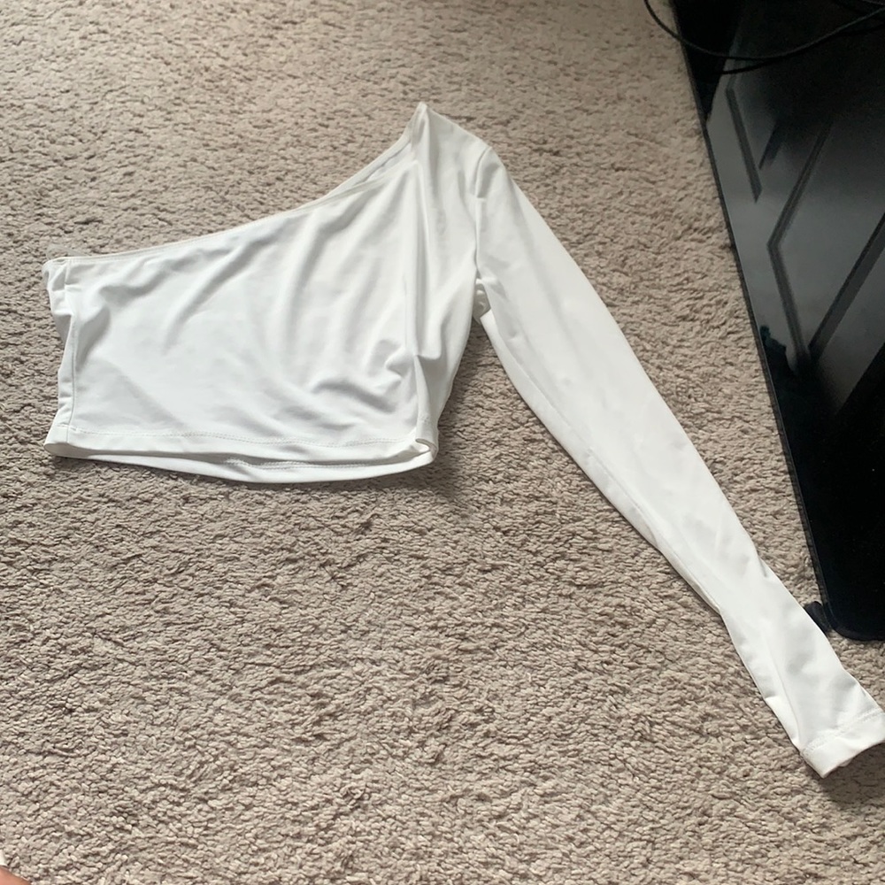 one sleeve top
